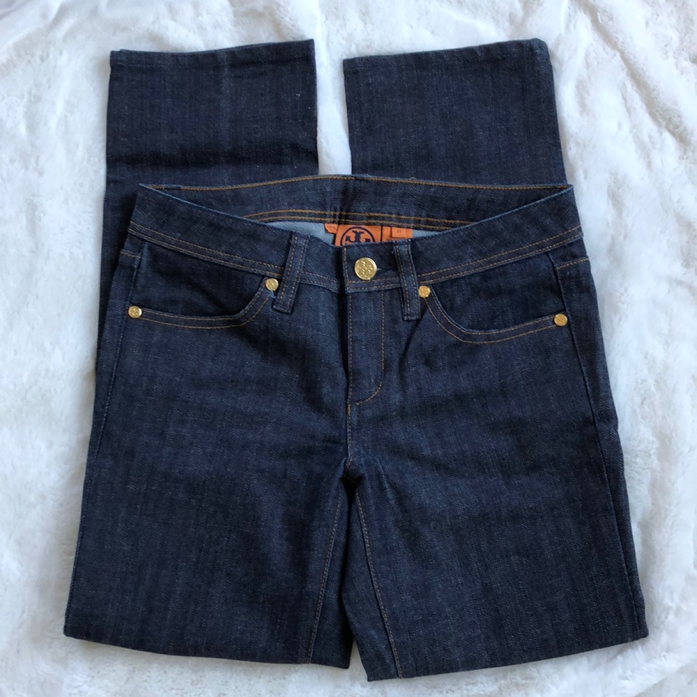 Tory Burch cropped jeans size 25
